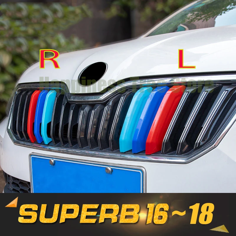 Tuning-art L382 Protección Parachoques Compatible Con Skoda Superb 3 Combi 2019-2023 Acero INOX, Color:Antracita