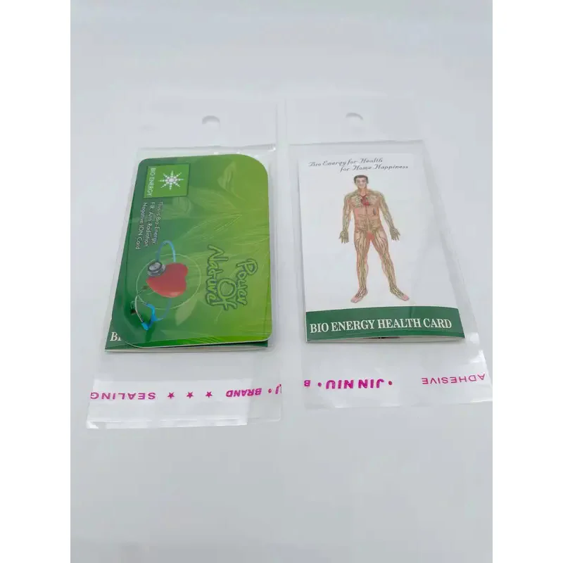 10pcs/lot 1mm Card Energy Card 4000-5000cc ions scalar pendant card neg ions card