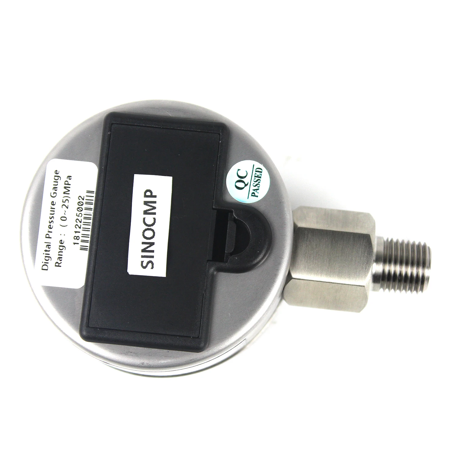 1 PC 노란색 디지털 압력 게이지 디스플레이 미터 25MPA 다이얼 포함 60mm 정확도 1% FS 1/4 NPT 자동차 교체 부품 디스플레이 액세서리