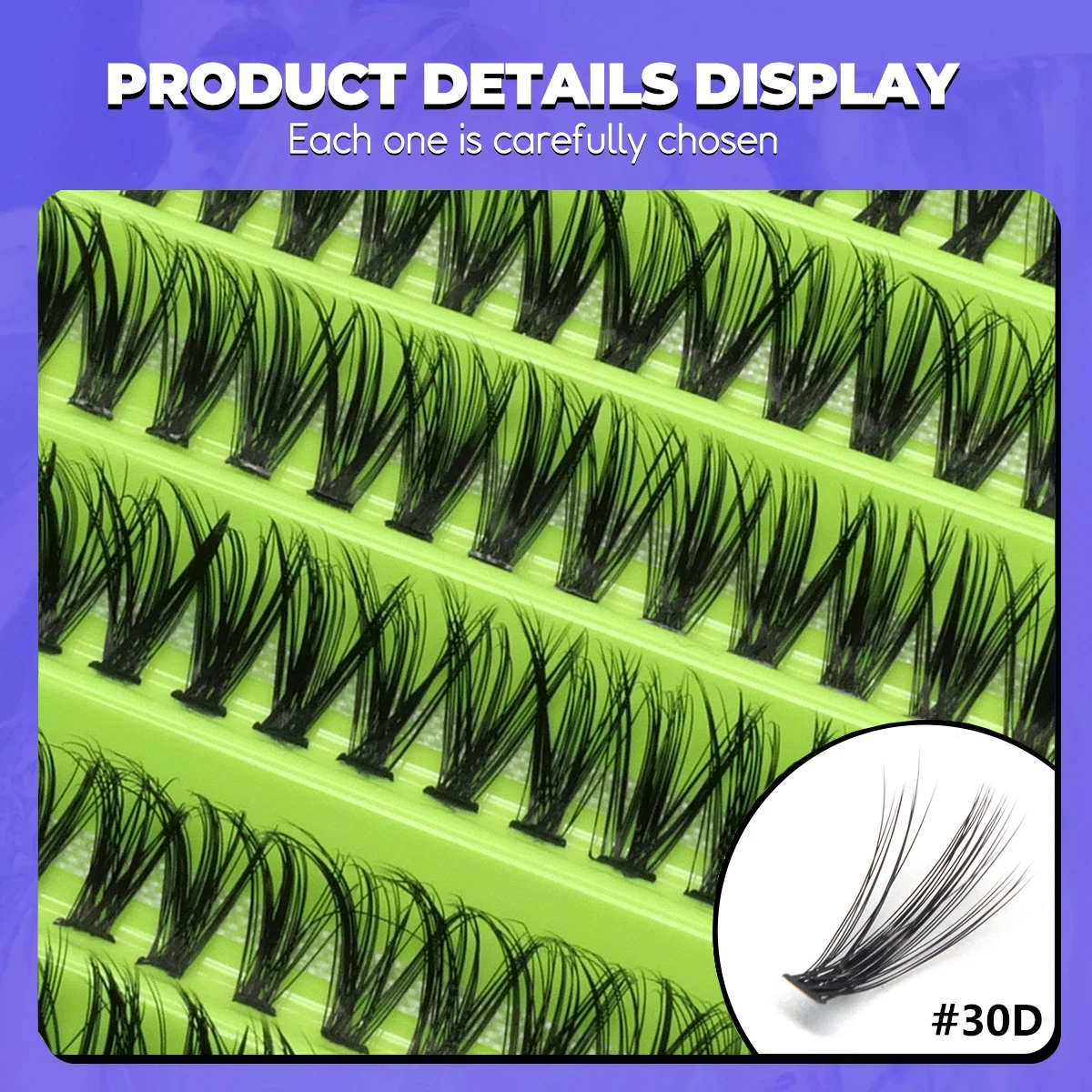 Mink Eyelashes Natural Individual Eyelash Cluster Makeup Tool Lashes 8-14mm Mixed Tray Cilia Eyelash Extension 10D/20D/30D/40D 200 Bundles/box