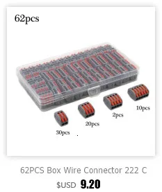 Description Picture 2 of item1PC Puncture Type Non Break Wire Piercing Terminal Block Within 220V Fastlock Quick Electrical Cable Unbreakable Crimp Connector
