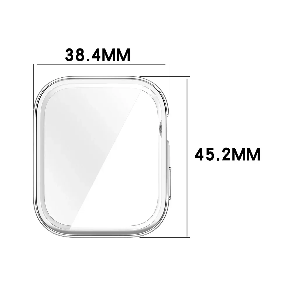 Premium TPU Screen Protector Case for Huawei Watch Fit 3 - Full Coverage Protective Bumper Shell