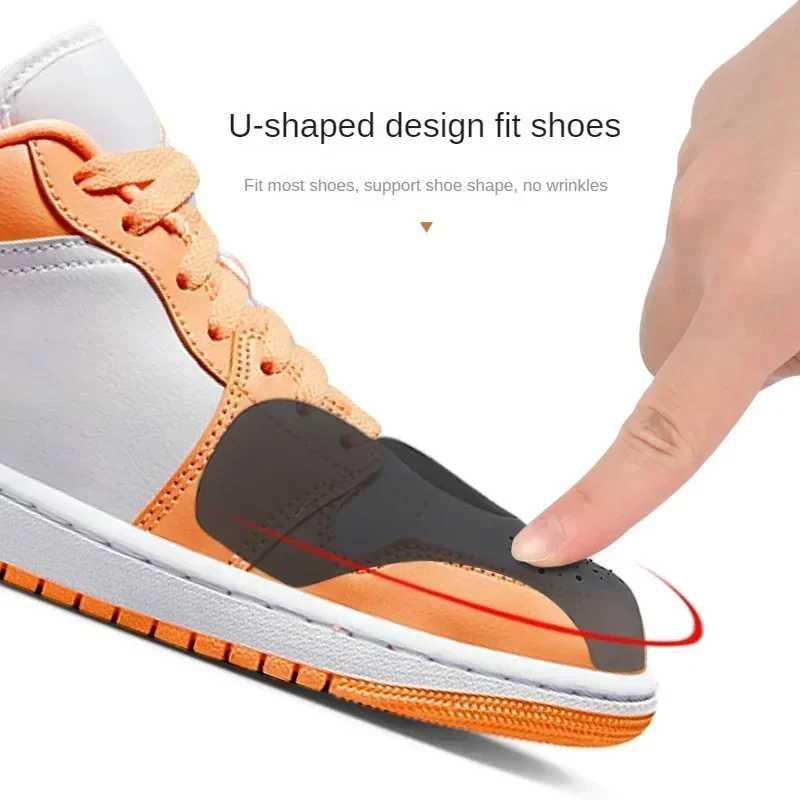 Shoe Protector 10PCS Shoes Head Stretcher Anti-Fold Bending Shield Crack Toe Cap Wrinkled Fold Shoes Anti-Crease Support