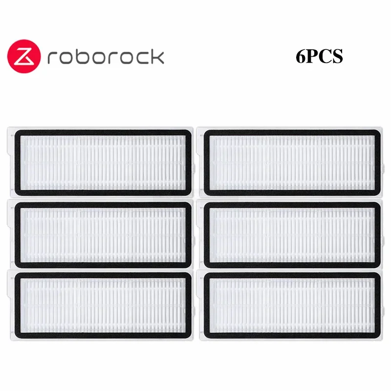 Roborock Robot Vacuum Cleaner Accessory Kit: Dust Bag, Main & Side Brushes, HEPA Filter, Mop Cloths