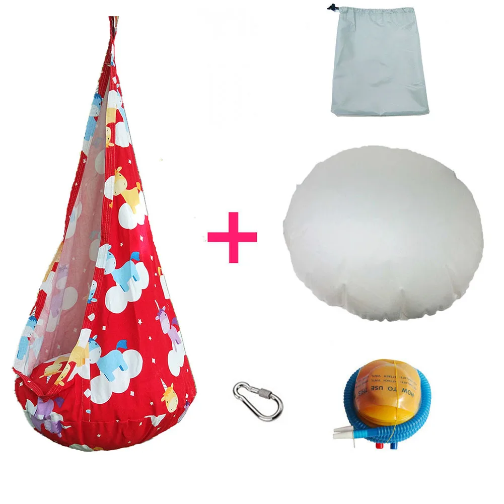 Creative Children Hammock Garden Furniture Swing Chair Indoor Outdoor Hanging Seat Child Swing Seat Patio Portable 