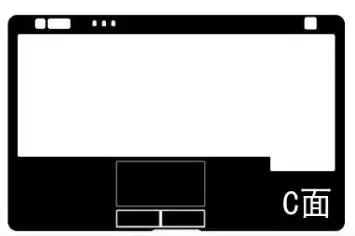 Customize Style Pre-cut 1x Palmrest +Touchpad Skin Cover Film For Dell Latitude E6230 12.5-inch