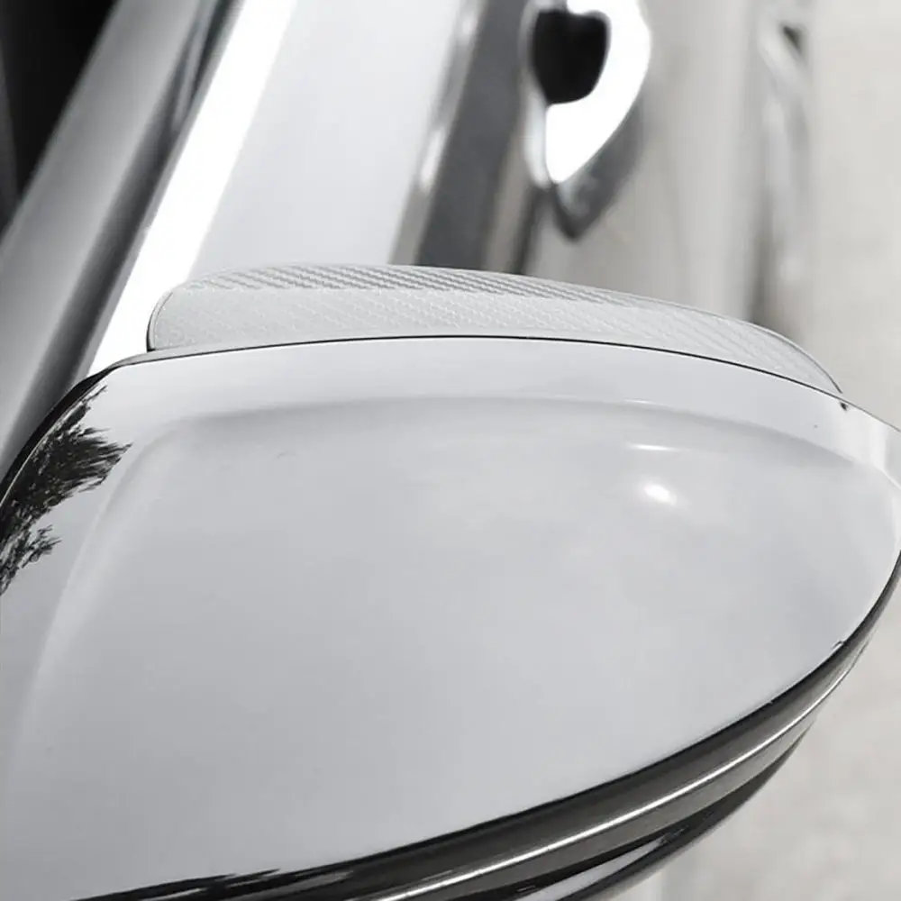 Reduces Rain Distortion Rearview Mirror Visor Enhances Visibility In Rainy Weather Sleek Design Car Side Rear View Mirror Trendy