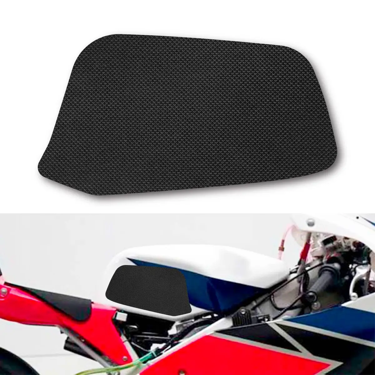 Накладки для тяговых захватов бака для HONDA NSF250R MOTO3 2012-2024 силиконовые резиновые 3M клей