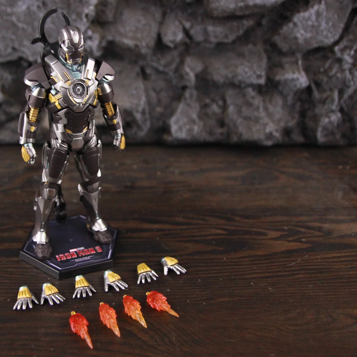 ZD Toys アイアンマン 3 MK35 レッドスナッパー MK41 ボーンズ