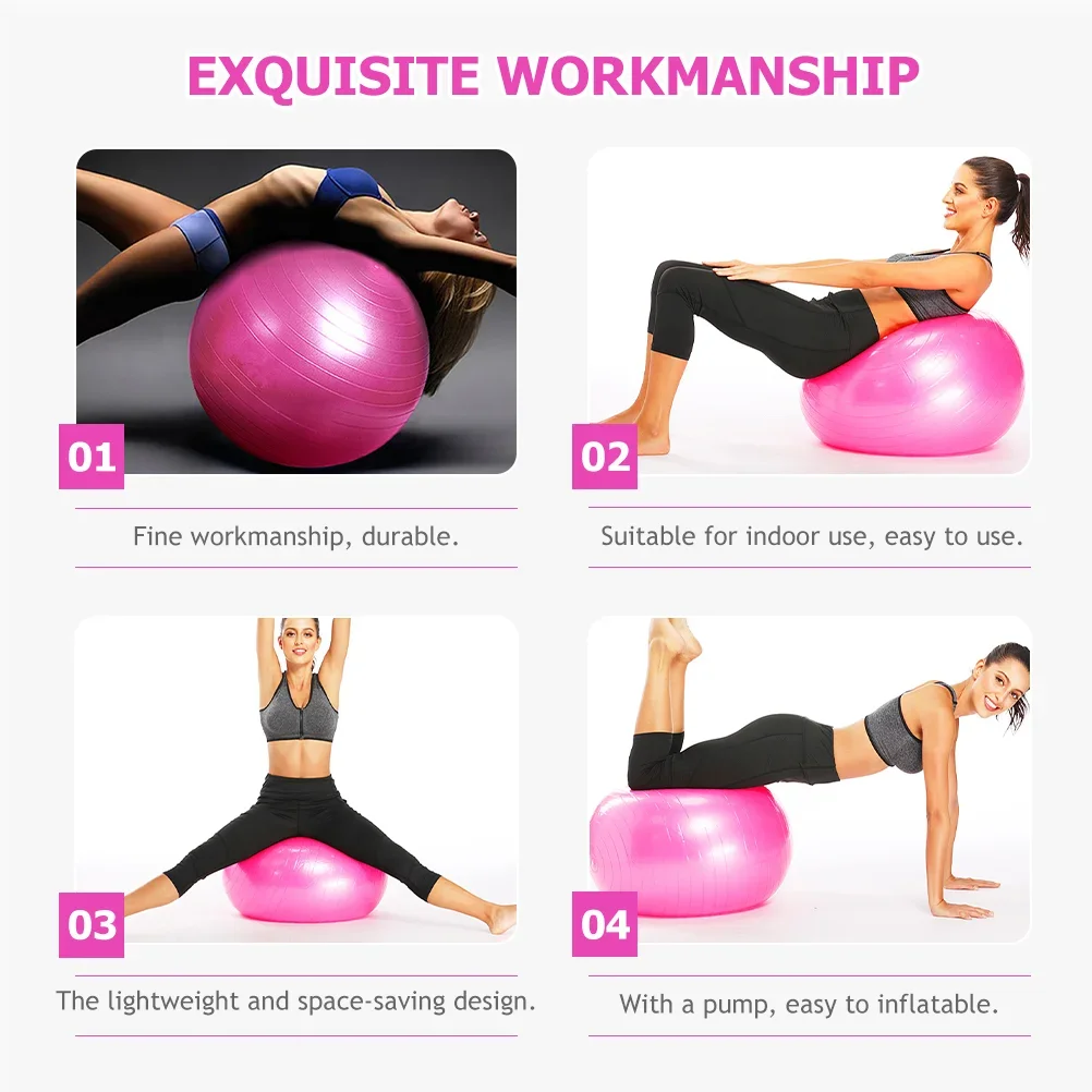 Stability Ball Chair Yoga Exercise Pregnancy Birthing Thicken Gym Workout Balls Pvc Fitness