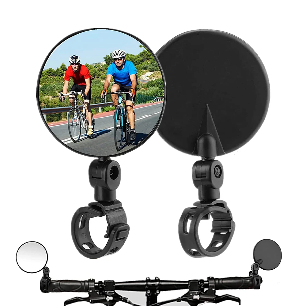 

Universal Bicycle Rearview Mirror Adjustable Rotate Wide-Angle Cycling Handlebar Rear View Mirrors for MTB Road Bike Accessories