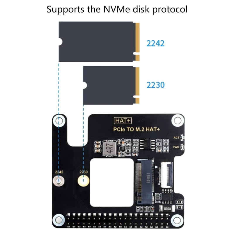 M.2 NVMe HAT M.2 2242 PCIe NVMe   Ȯ (5)