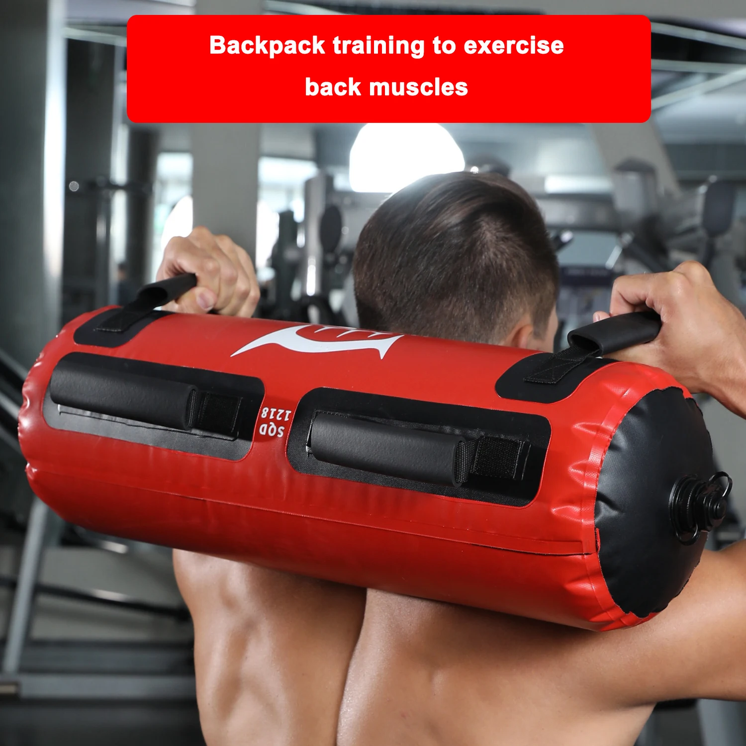 WOSWEIR-Portable Water Bag for Fitness Inflatable Energy Strength Training Lifting Bag Power Bags 10kg 15kg 20kg