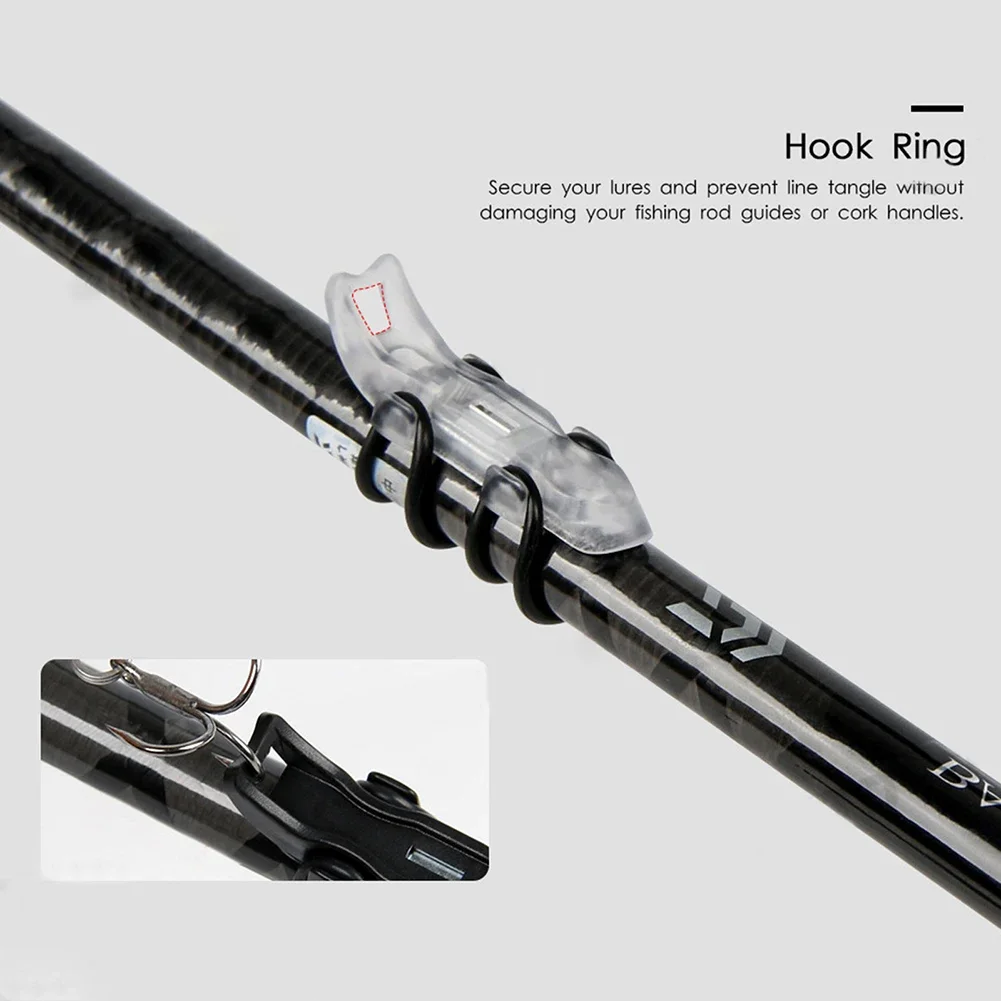 Fishing rod tool 1-5PCS magnetic hook keeper lure bait holder accessories for fishing rod