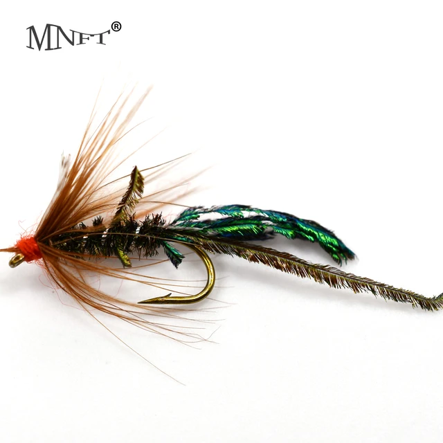 Fishing Flies Peacocks  Fishing Lures Hooks - 10pcs Fishing Feather Tail Trout  Lures - Aliexpress