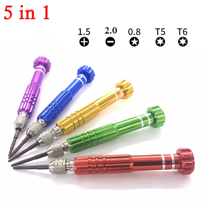 Aluminum Phone Repair Screwdriver Kit for Mobile Devices