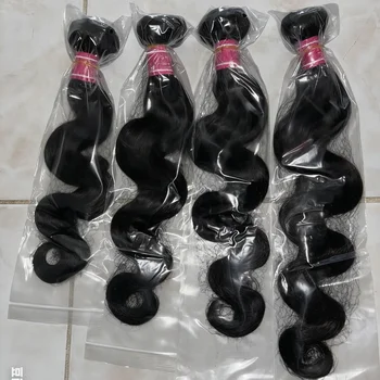 15A Remy Body Wave Human Hair Bundles 8-40 Inch Unprocessed Brazilian Human Hair Weave Bundles Raw Hair Bundles Weave Extensions 1