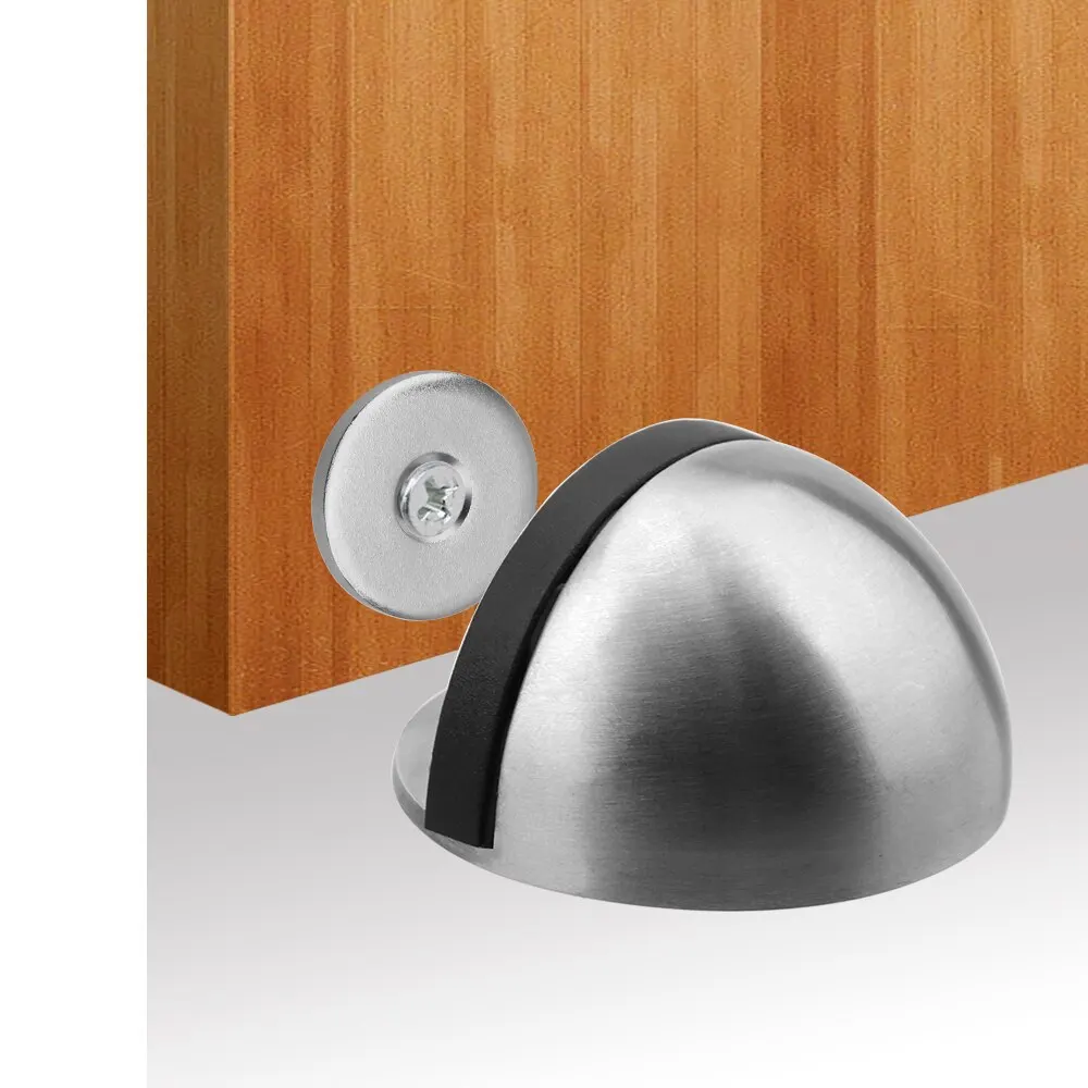 Door Stopper Magnet Door Stops Stainless Steel Door Stopper Doors Holder Home Improvement Hidden Doorstop Furniture Hardware