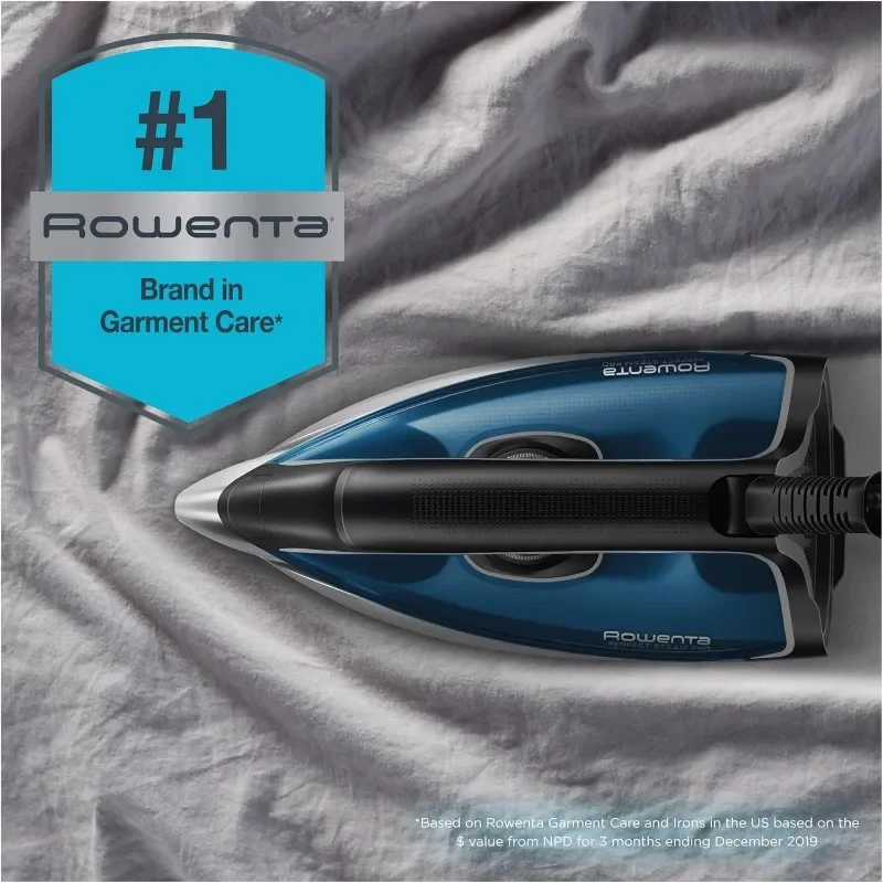 Rowenta Perfect Pro Stainless Steel Soleplate Steam Station, Blue & Steam Force Pro Stainless Steel Soleplate Steam Iron 4