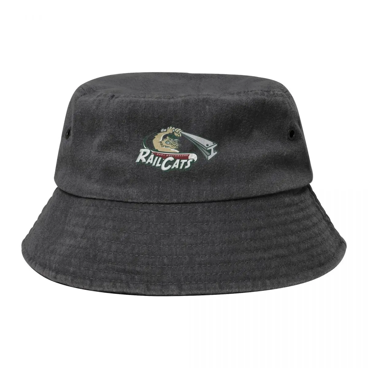 

The Gary-SouthShore-RailCats - Sport Bucket Hat hiking hat Uv Protection Solar Hat Fishing cap Mens Tennis Women's