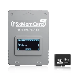 BitFunx Gen2 SD Memory Card Adapter for Game Console Save Data (Grey)