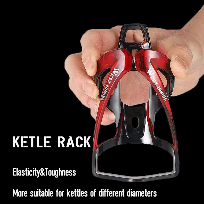 Cycling Bottle Cages Road Bicycle Water Bottle Holder Colorful Lightweight Cycling Bracket Bicycle Accessory