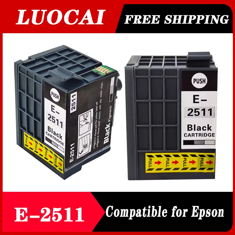 

Черный картридж T251, T2511, 1 шт., совместим с Epson