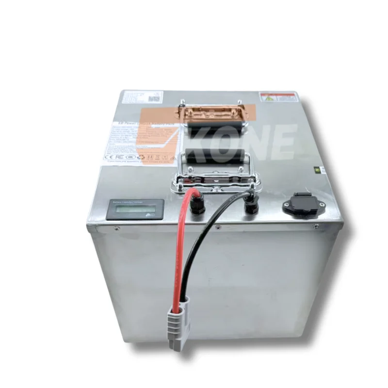 60V Rechargeable Power System with Charger for Backup Energy Storage