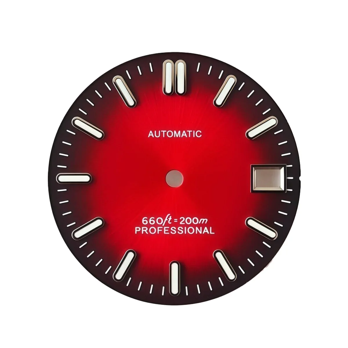 Enhanced Green Luminous 28.5mm Watch Dial