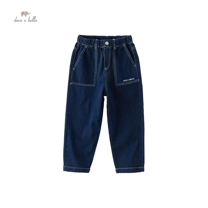Dave Bella Children's Pants Autumn Boys Cowboy Cool Casual Fashion Party Outdoor Sport DK3236032