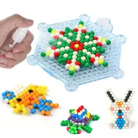 3000Pcs 36Colors 5mm DIY Water Beads Spray Magic Beads Educational 3D Handmade Hama Beads Ball Games for Children Toys 2