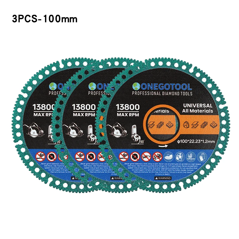 100x22.23mm3pieces