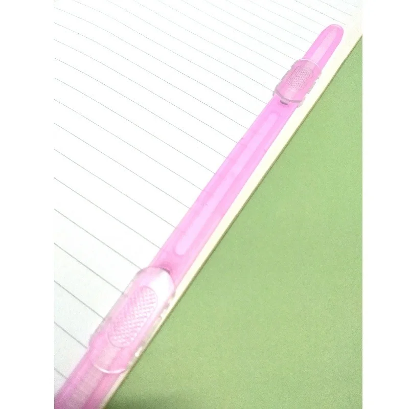 プラスチック製の2穴バインディングクリップ,ルーズリーフ付きクリップ