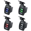 5V 3.1A Universal Car Charger Waterproof Dual USB Ports Auto Adapter Dustproof Phone Charger for Iphone Xiaomi Redmi Samsung 1