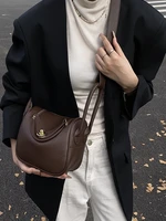 Ele Retro Women's Crossbody Bag Versatile Autumn Winter Faion 2025 Single oulder Ins Small Square Bag Handbag