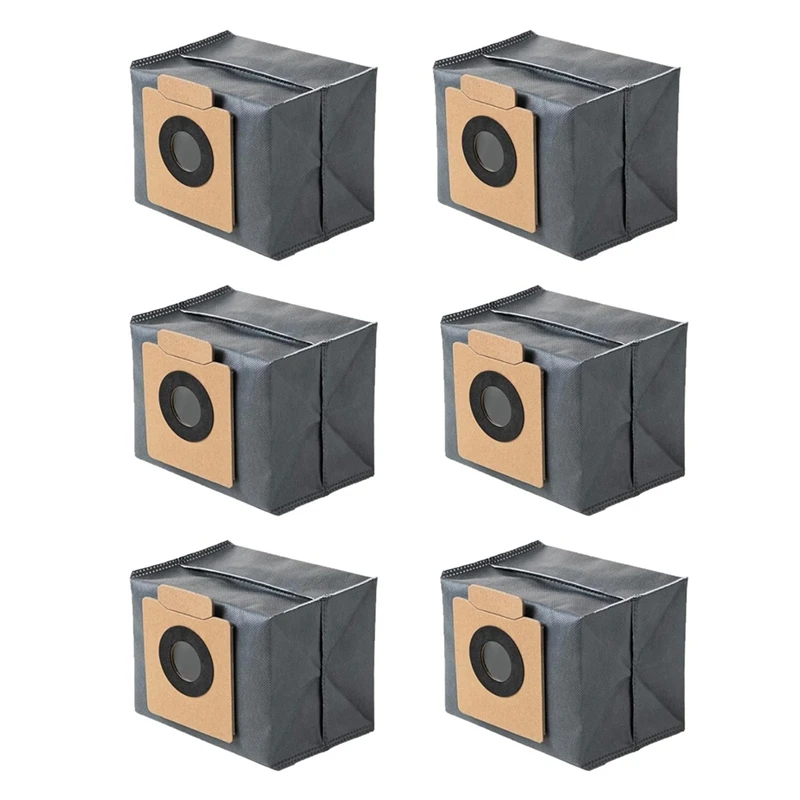 Sacchetti Per La Polvere Da 6 Pezzi Per Eufy Clean X8 Pro Robot Aspirapolvere Sostituzione Della Stazione Auto-Vuota