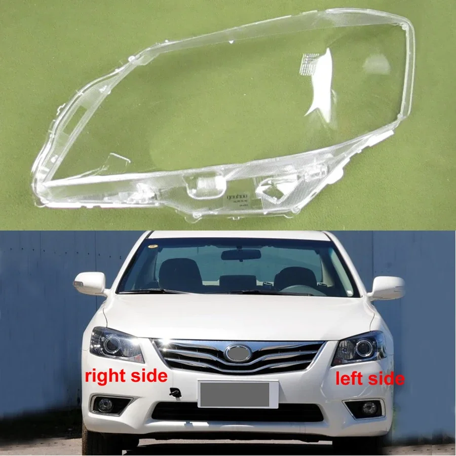 

For Toyota Camry 2013 Transparent Lamp Shade Front Headlight Cover Headlamp Shell Lens Plexiglass Replace Original Lampshade