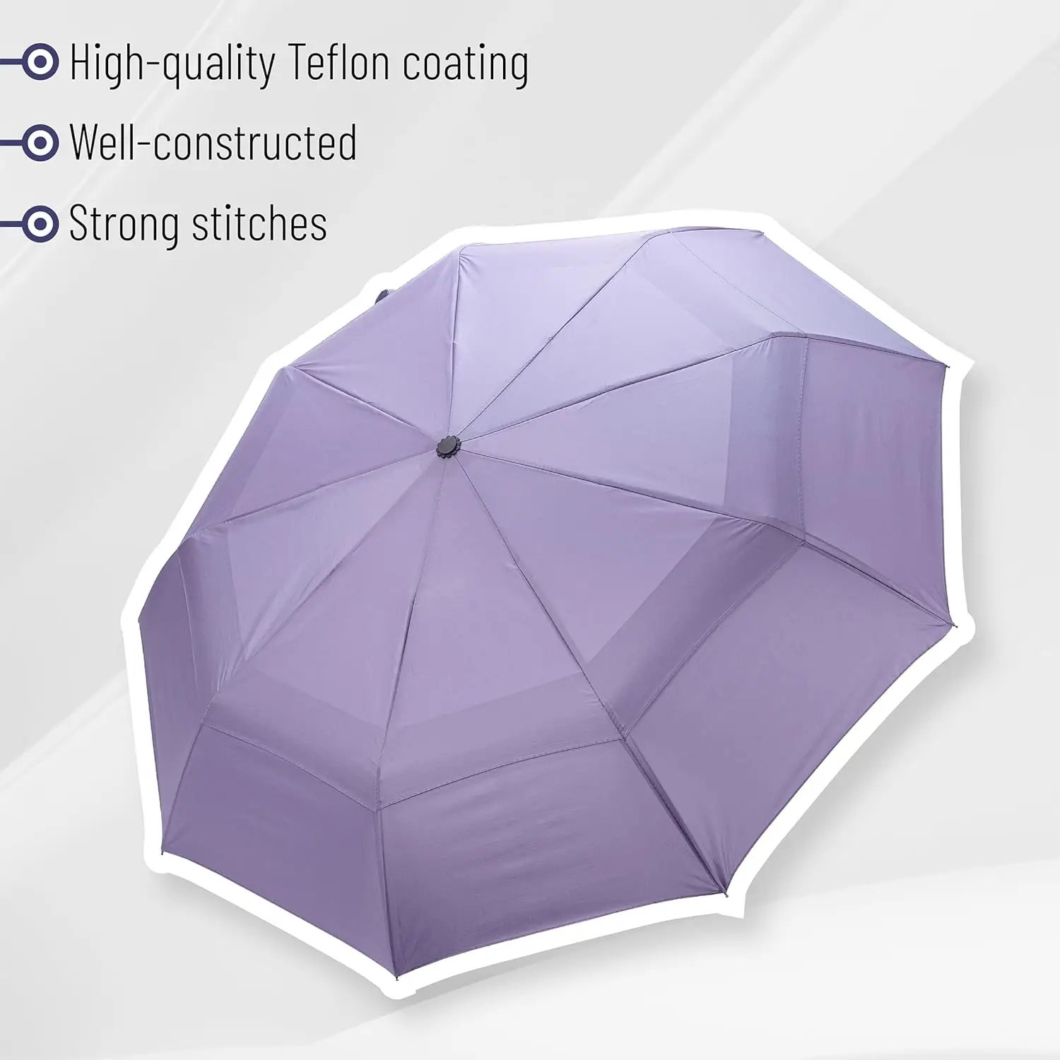 Windproof Travel Umbrella Purple Automatic Umbrellas For Rain Compact Folding Portable Storm Resistant Outdoor Protection folding umbrella automatic umbrella wind resistant umbrella windproof umbrella