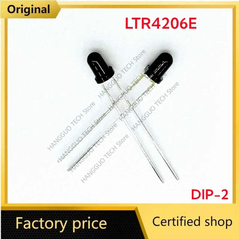 20PCS/Lot LTR4206E LR-4206E DIP-2 phototransistor Photosensitive triode Receiving triode Best quality image 1