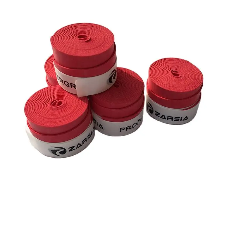 10 pcs (Red) ZARSIA Dry feel Badminton racket Grips,Tennis racquets overgrips,Tennis accessories