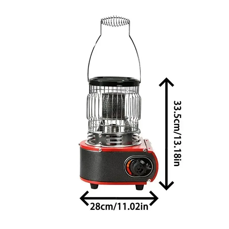 Camp Heater For Tent Outdoor Camping Gas Heater Stove With Portable Handle Camping Stove Indoor Heater Heating Oven Burner 6