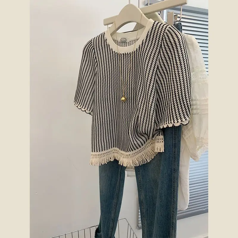 Black and white stripes