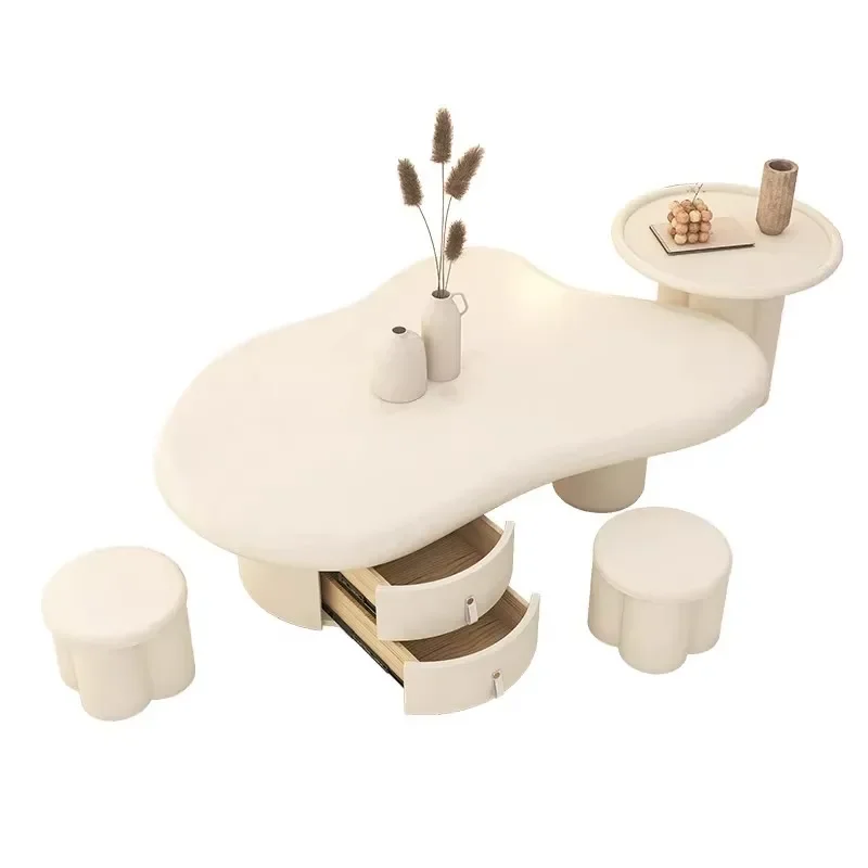 Tavolino da caffè moderno di bellezza salvaspazio Tavolini da caffè unici europei Glamour Exquisite Mesa De Centro Sala Mobili per la casa - immagine 6