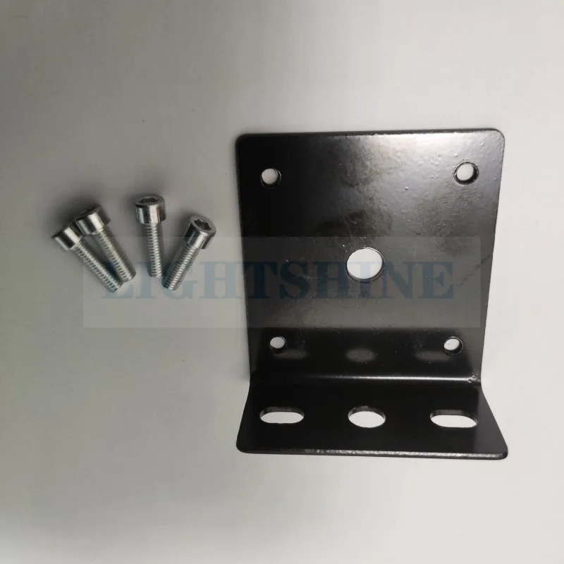 L Metal Plate Led Machine Tool Lamp Accessories Industrial Table Lamps 7 Fornt Shape Iron Bracket Square Base 45mmX45mm