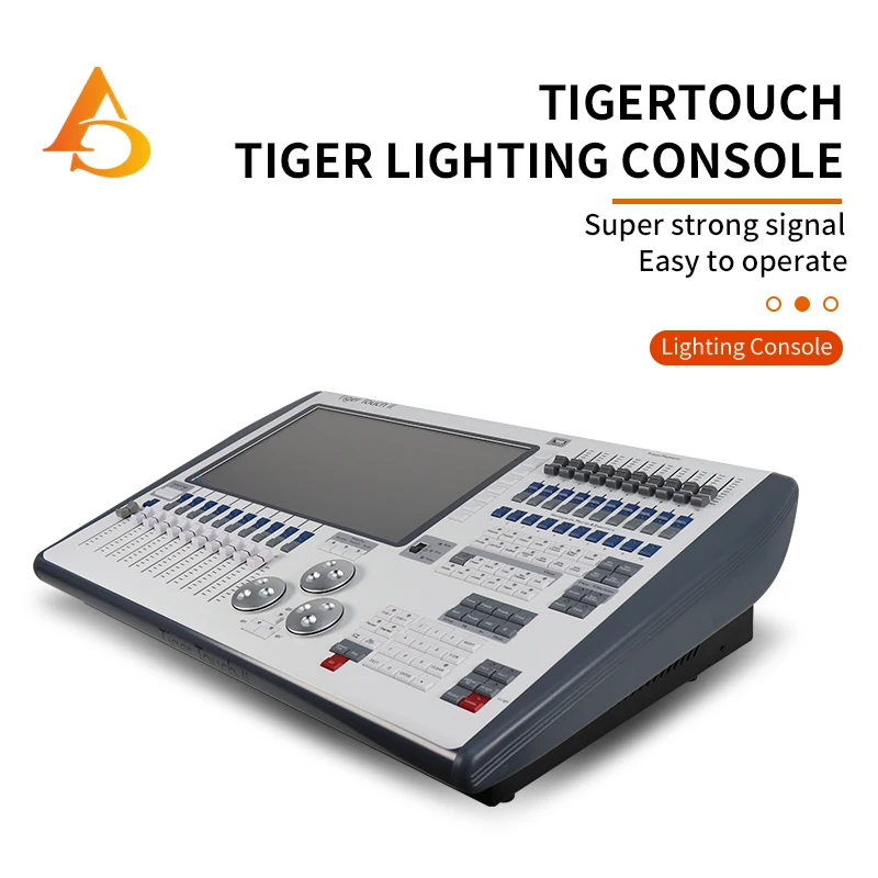 Tiger Touch 2 Dmx Stage Light Dj Equipment System11.1/16 Intel I7cpu Tiger Touch Ll Console Voor Disco Party Moving Head Light Pa