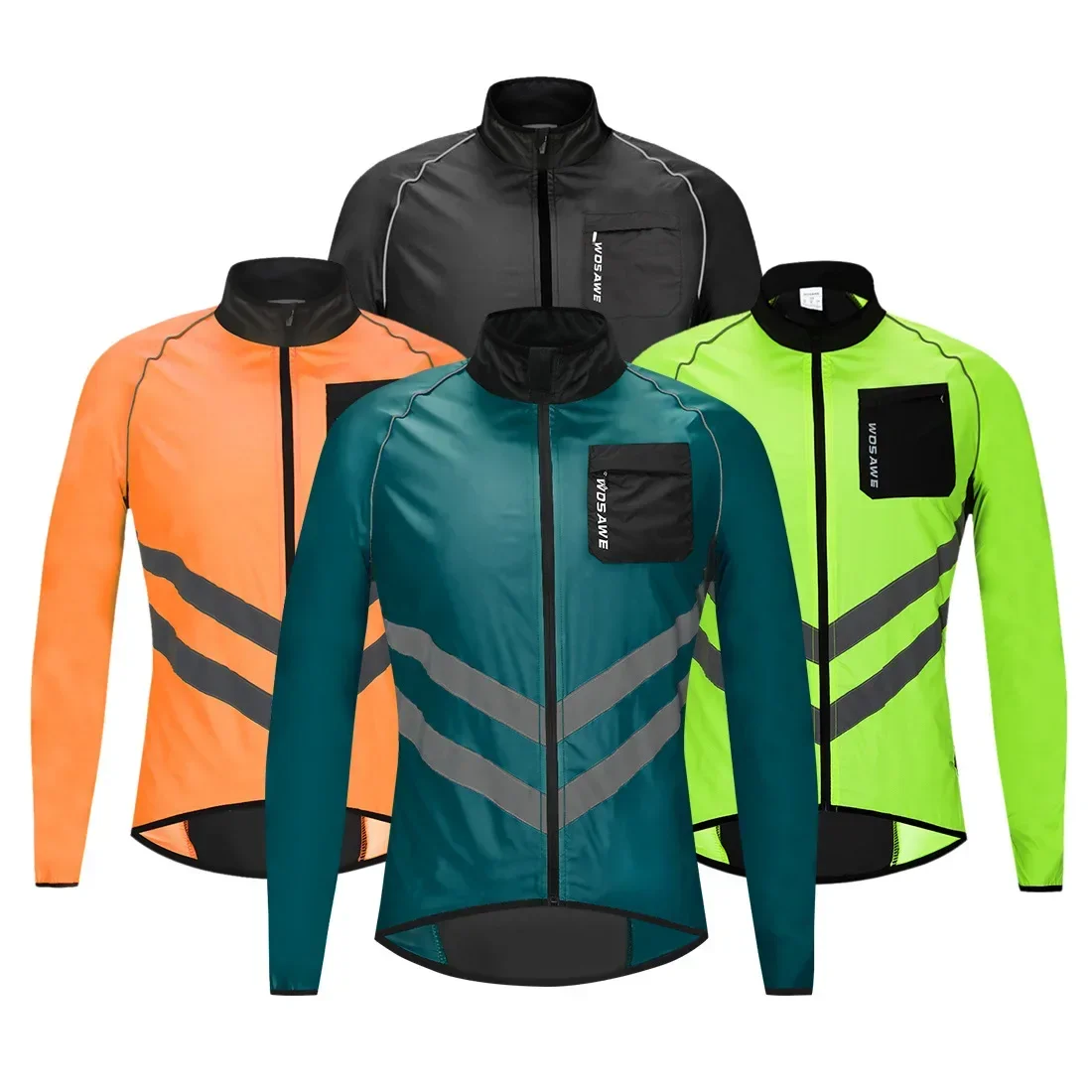 

Men's Spring and Autumn Off-road Motorcycle Riding Windbreaker Cycling Jersey Long Sleeve Windbreaker Waterproof