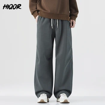 Pantaloni da uomo larghi casual da gioventù Autunno Inverno Pantaloni ovest a gamba dritta Comodi pantaloni causali retrò giapponesi drappeggiati Novità 1