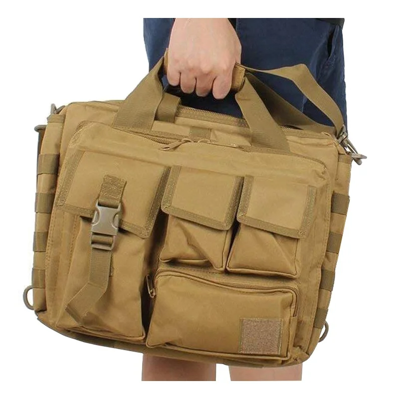 

New Military Backpack Tactical Molle Nylon Messenger Shoulder Bag Laptop Handbags Briefcase Outdoor Multifunction Climbing Bag