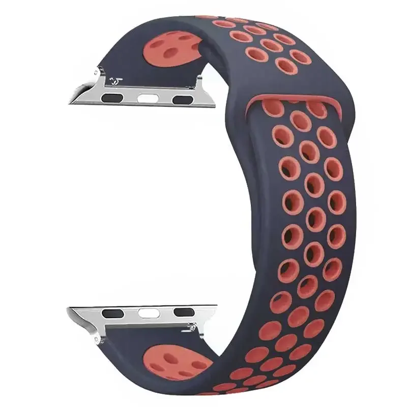 Breathable Sport Loop Strap for Apple Watch - Silicone Bracelet Band