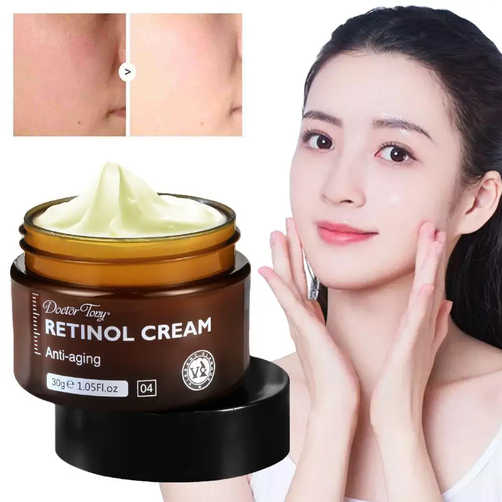 

Retinol Face Cream Anti Wrinkle Firming Lifting Improve Fine Lines Whitening Moisturizing Brightening